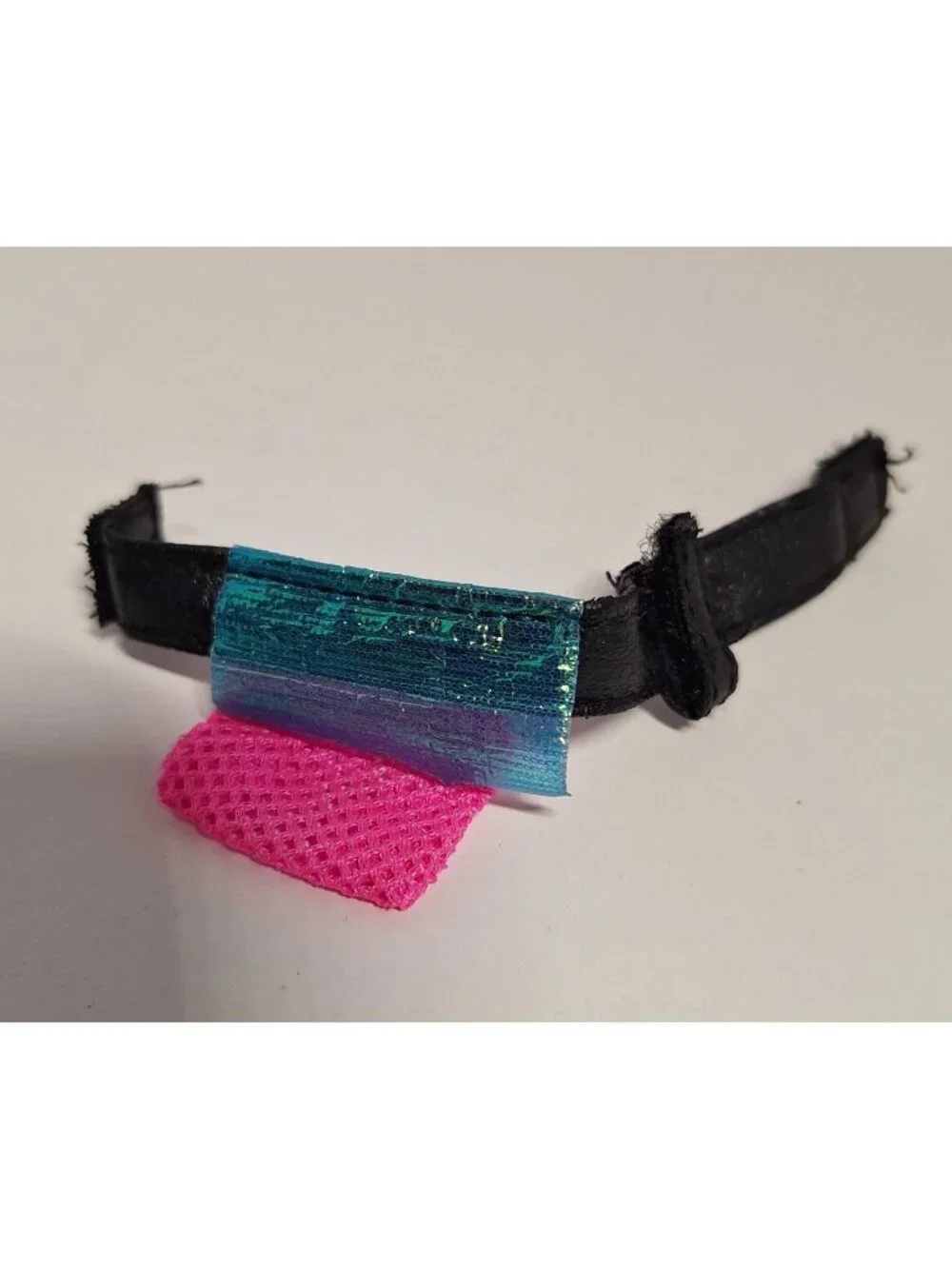 1996 Fanny Pack Pouch Ocean Friends Barbie Vintage 90s Neon Pink Blue